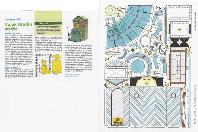 Vojak hradnej stráže - Pokladnička